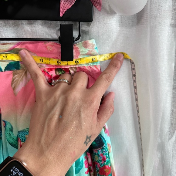 Hell Bunny Peacock skirt L - Picture 7 of 7